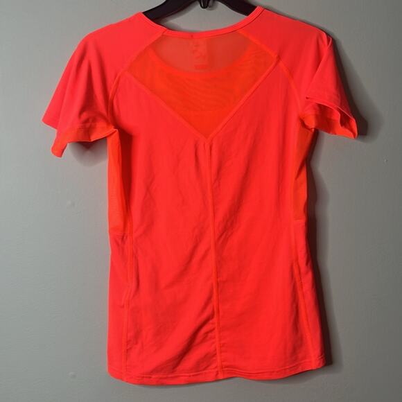 Kari Traa Neon Orange Active Tee Small - Picture 4 of 5